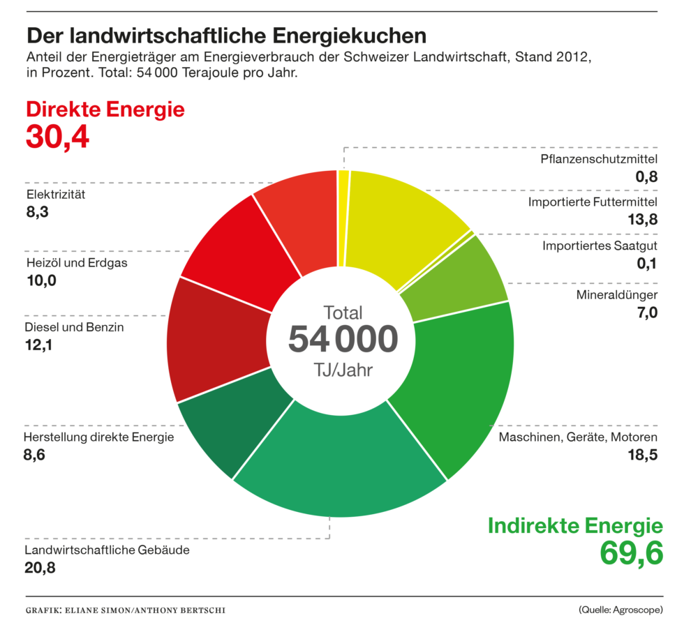 Die Minus-Kalorien der Schweizer Landwirtschaft | TagesWoche