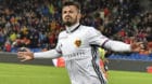 Basels Albian Ajeti feiert seinen Treffer zum 2:0 im Fussball Meisterschaftsspiel der Super League zwischen dem FC Basel und 