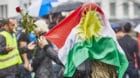 Basels Kurden sind von Erdogan eingeschüchtert: Gemeinsam auf die Strasse – wie hier im Herbst 2014 – trauen sie sich mo