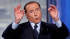 FILE PHOTO: Italy's former Prime Minister Silvio Berlusconi gestures during the television talk show "Porta a Porta" in Rome,