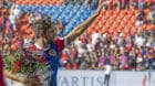 20.08.2017; Basel; Fussball Super League - FC Basel - FC Lugano;
Verabschiedung Matias Delgado (Basel) 
(Urs Lindt/freshfocus