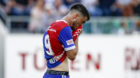 06.05.2018; St. Gallen; Fussball Super League - FC St.Gallen - FC Basel; 
Enttaeuschung bei Ricky van Wolfswinkel (Basel) 
 (