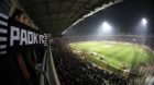 Fussball Europa League Stadio Toumba - Salonika 16.02.2017 Round of 32, 1st leg PAOK Thessaloniki - Schalke 04 Fans von PAOK 