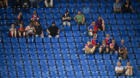 16.08.2018; Basel; Fussball Europa League Qualifikation - FC Basel - SBV Vitesse Arnheim; 
Fans Basel verfolgen das Spiel 
(U