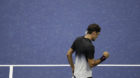 Roger Federer musste in der 1. Runde über die volle Distanz